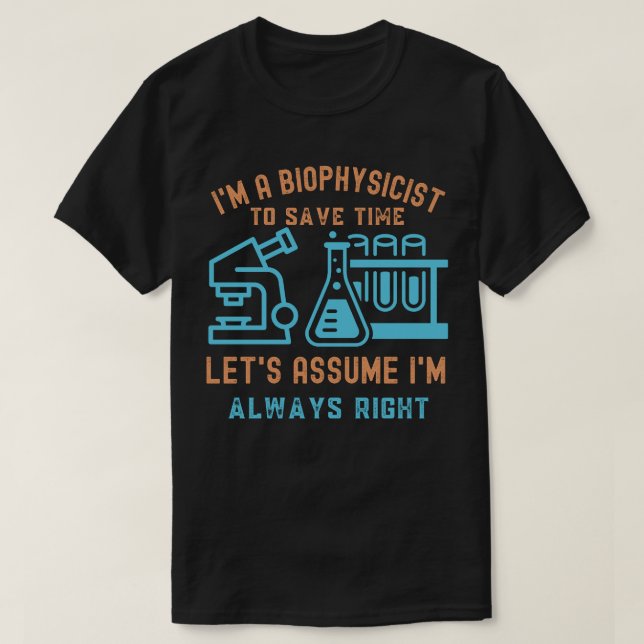 Biofysikers födelsedag, jag älskar biofysik5 t shirt (Design framsida)