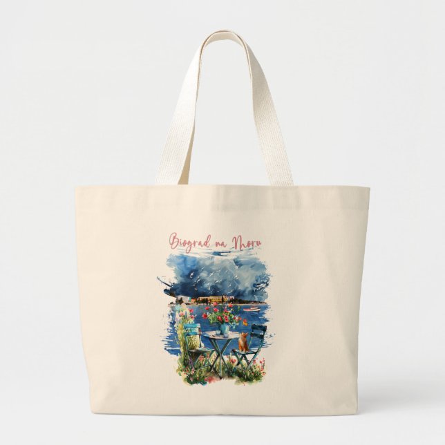 Biograd na moru 3 jumbo tygkasse (Framsidan)