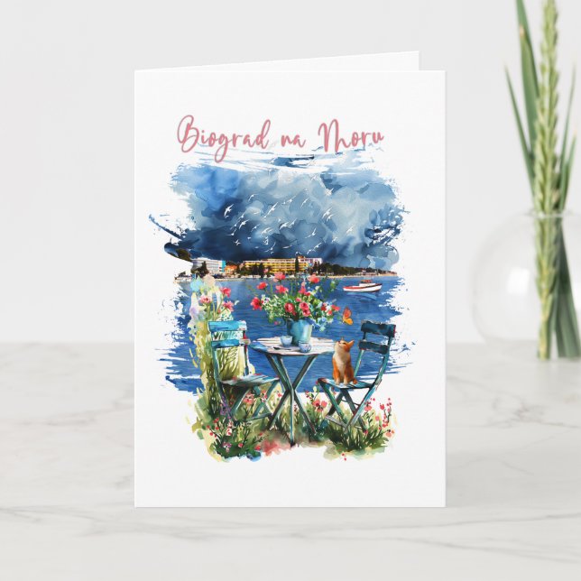 Biograd na moru 3 kort (Framsida)