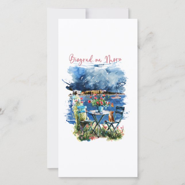 Biograd na moru 3 kort (Framsida)