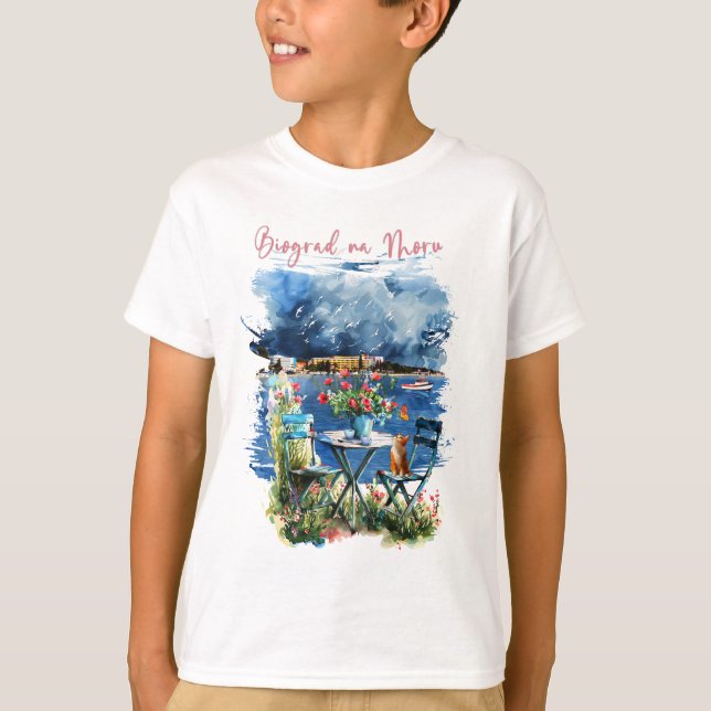 Biograd na moru 3 t shirt (Framsida)