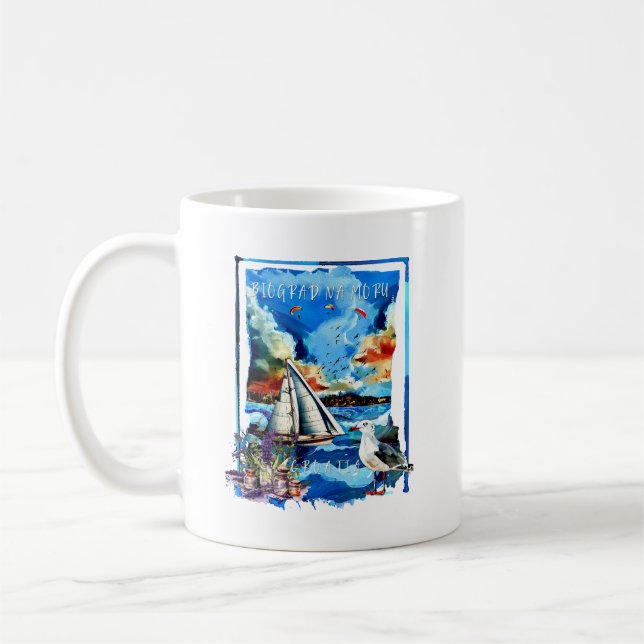 Biograd na Moru Kaffemugg (Vänster)
