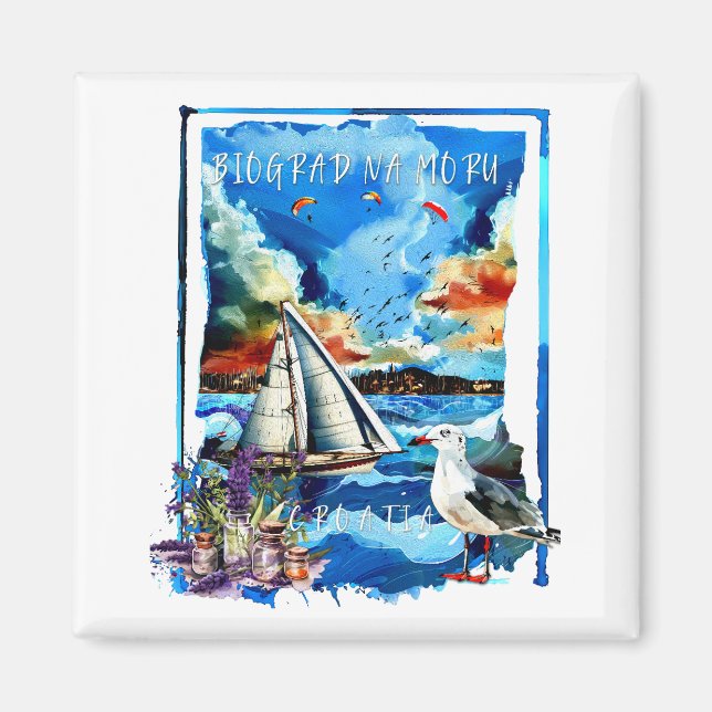 Biograd na Moru Magnet (Framsidan)