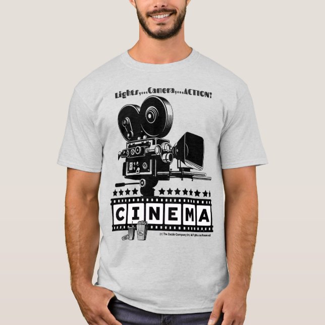 *[BIOGRAFER]* Film Grafisk T-Shirt (Framsida)