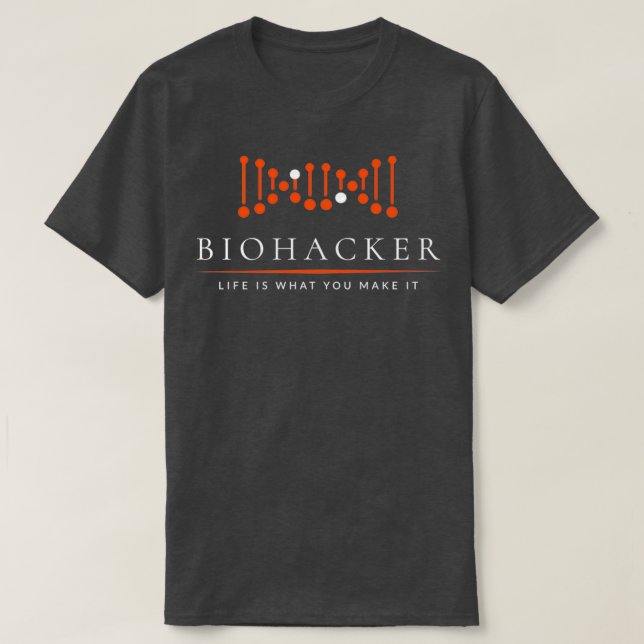 BIOHACKER Gear T Shirt (Design framsida)