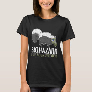 Biohazard Behålla Avstånd Lover från lår från lår T Shirt