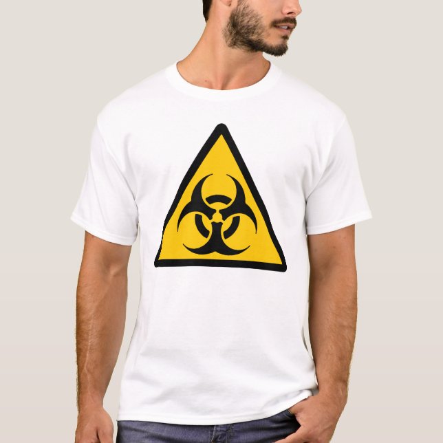 Biohazard – bichrome yellow/black tee shirt (Framsida)
