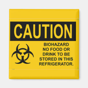 Biohazard caution08 magnet