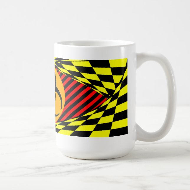 Biohazard Design av Kenneth Yoncich Kaffemugg (Höger)