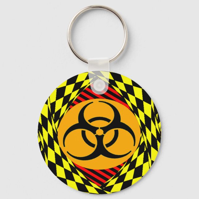 Biohazard Design av Kenneth Yoncich Nyckelring (Framsida)