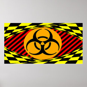 Biohazard Design av Kenneth Yoncich Poster