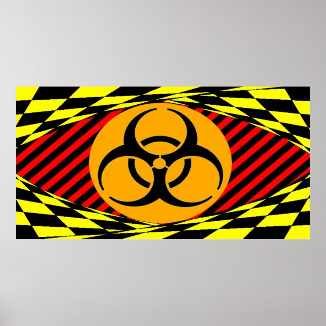 Biohazard Design av Kenneth Yoncich Poster (Framsidan)