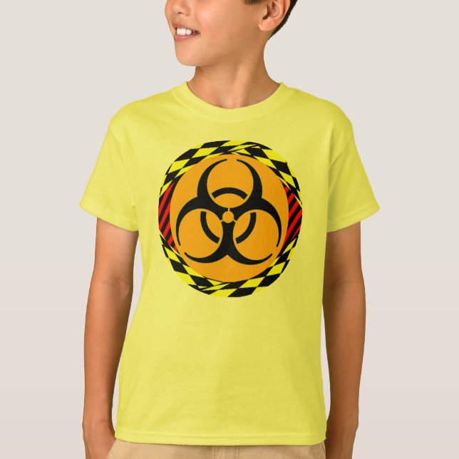 Biohazard Design av Kenneth Yoncich Tee (Framsida)