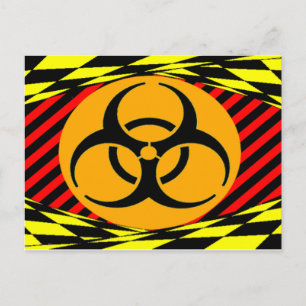 Biohazard Design av Kenneth Yoncich Vykort