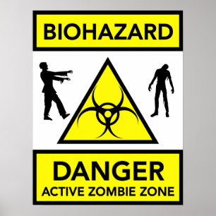 Biohazard Fara Active Zombie Zon poster