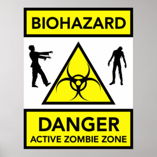 Biohazard Fara Active Zombie Zon poster