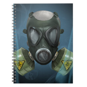 BioHazard Gasmask Anteckningsbok
