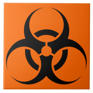 Biohazard Kakelplatta