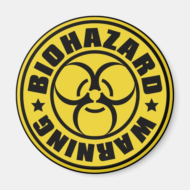 BIOHAZARD MAGNET (Framsidan)