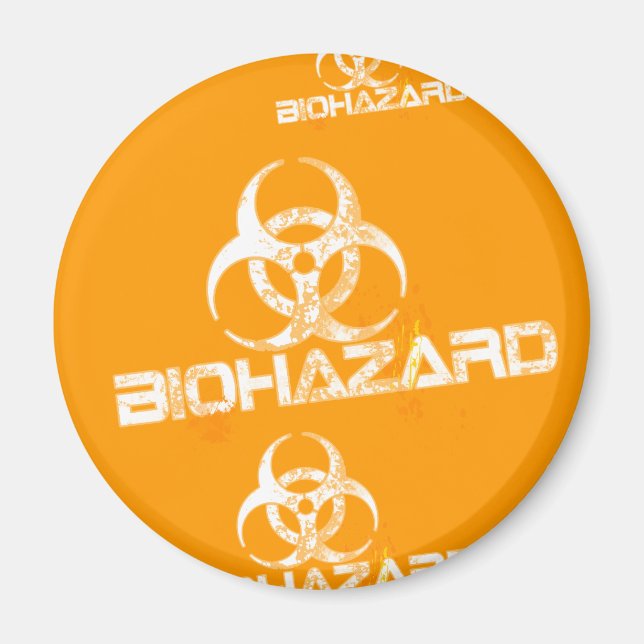 BIOHAZARD MAGNET (Framsidan)
