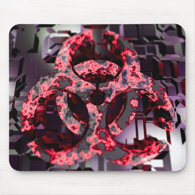 Biohazard Mouse Pad Musmatta (Framsidan)