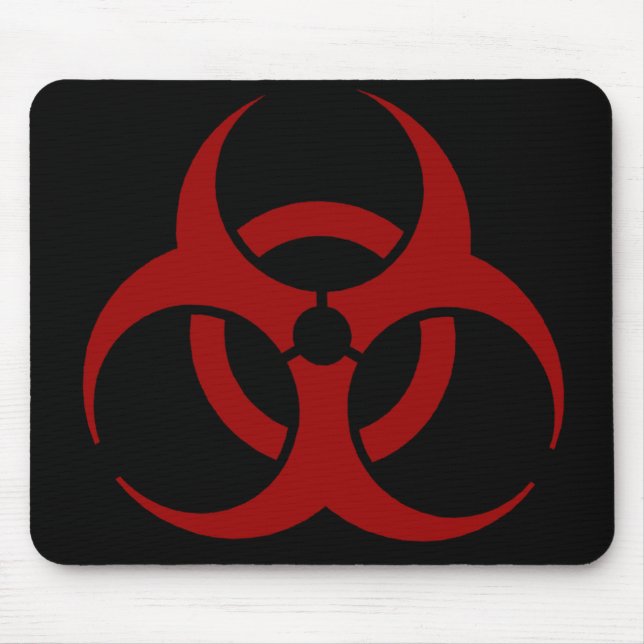Biohazard Mousepad Musmatta (Framsidan)