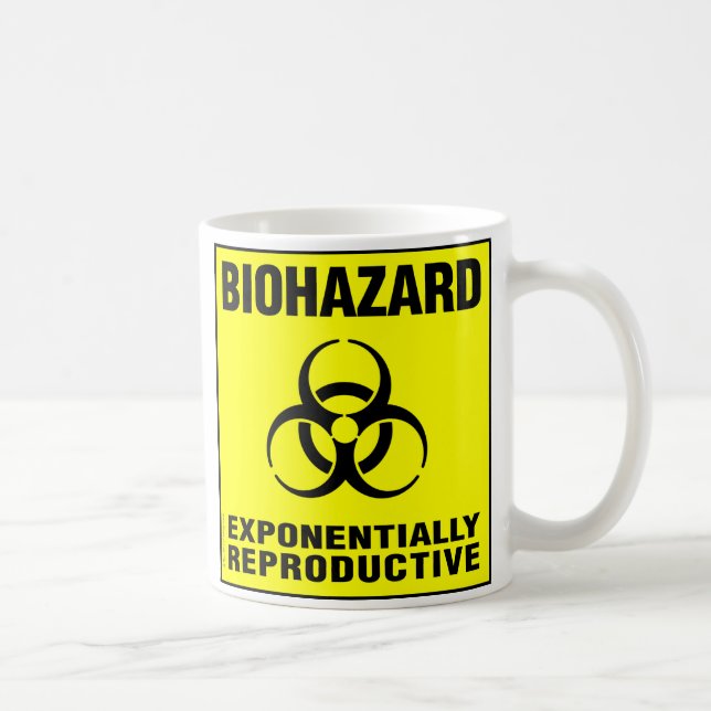’BIOHAZARD’ Mugg (Höger)
