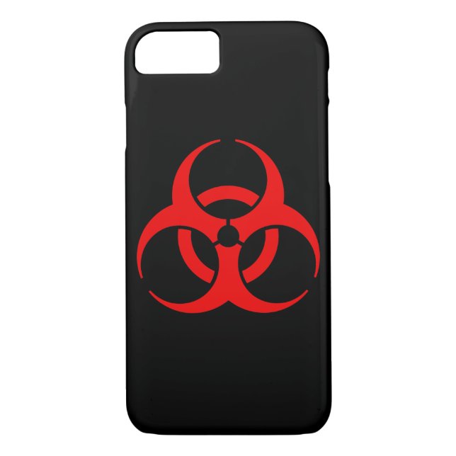 Biohazard Symbol Case-Mate iPhone Skal (Baksida)