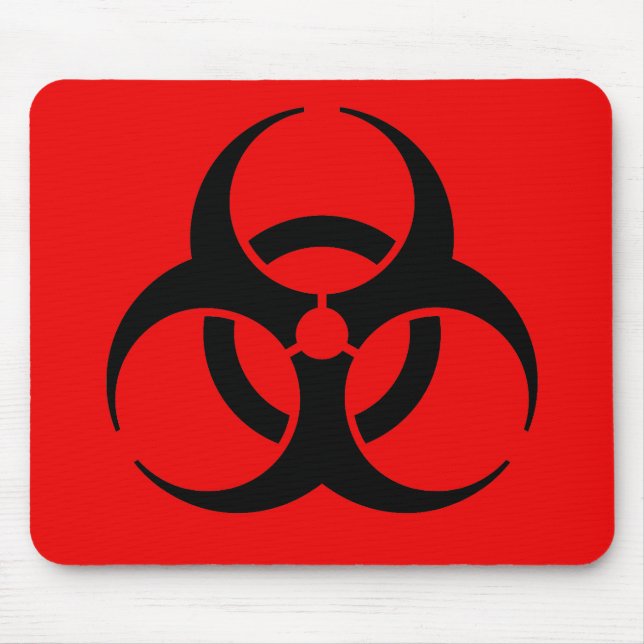 Biohazard Symbol Musmatta (Framsidan)