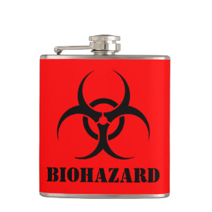 BIOHAZARD Symbol Warning Label Halloween Props Fickplunta