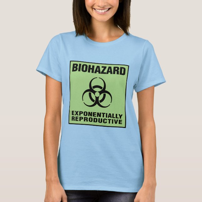 ’BIOHAZARD’ T-Shirt (Framsida)