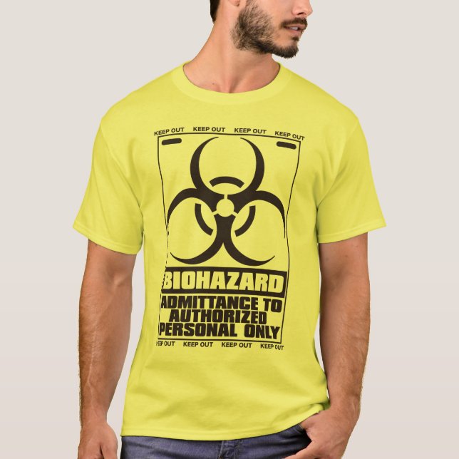 BIOHAZARD TEE SHIRT (Framsida)