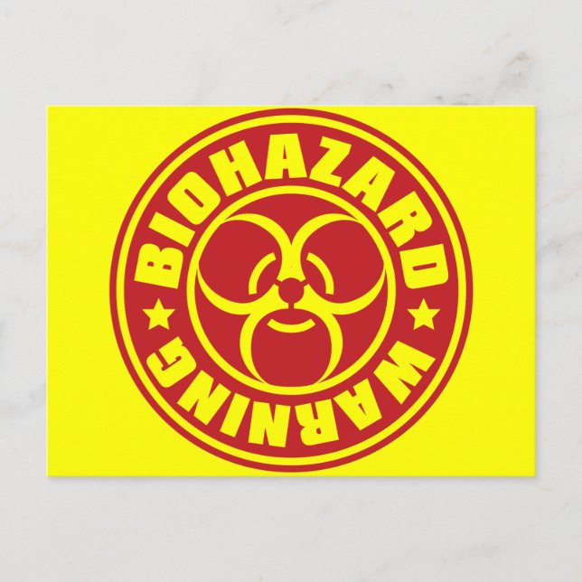 BIOHAZARD VYKORT (Framsida)