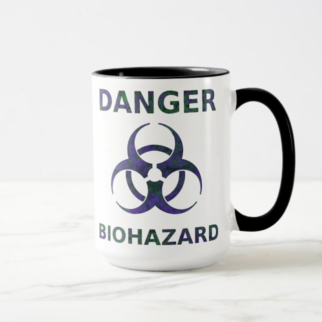 Biohazard Warning Mugg (Höger)