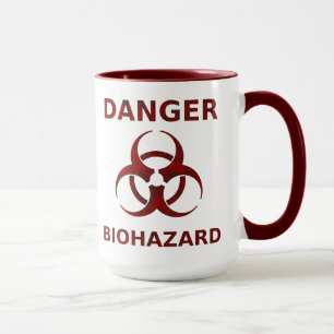 Biohazard Warning Mugg
