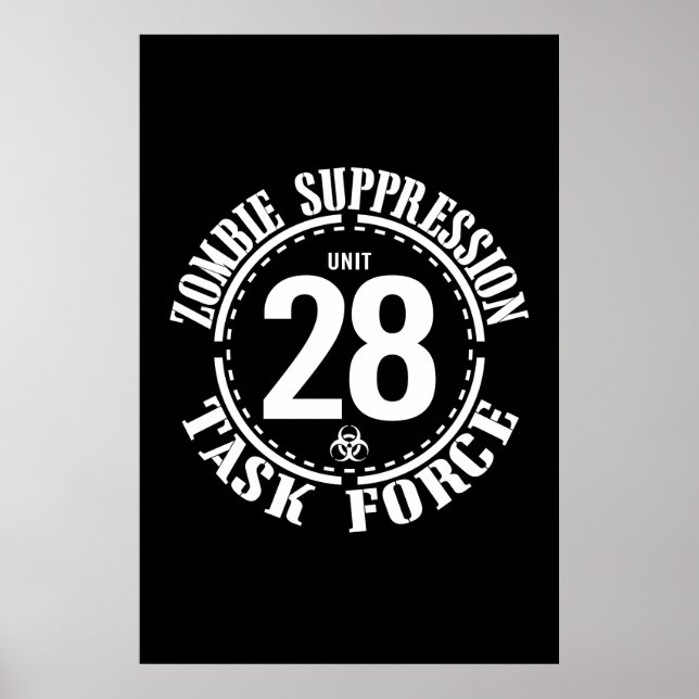 Biohazard Zombie Task Force Poster (Framsidan)