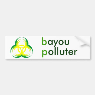 biohazardblomma 1, flodarmpolluter bildekal
