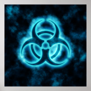 Biohazarddimmaaffisch Poster