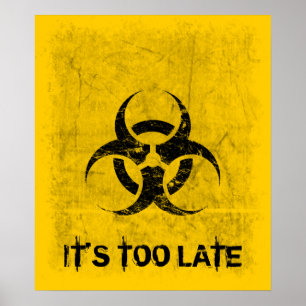 BiohazardGrungeanpassade Poster