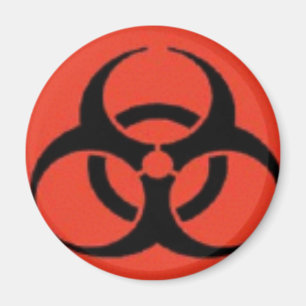 Biohazardlogotypmagneter Magnet