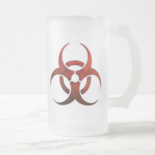 Biohazardmugg Frostat Ölglas