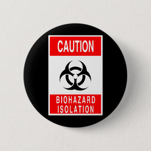 Biohazardsymbol Knapp