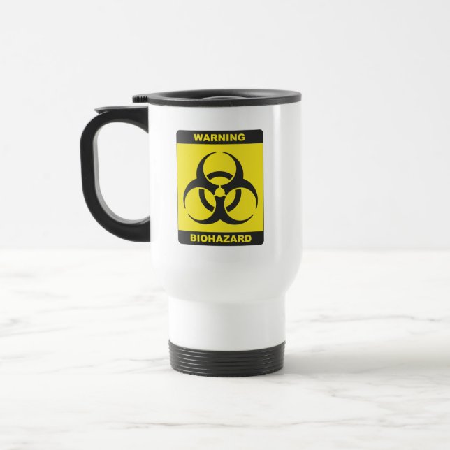 Biohazardtravel mug resemugg (Vänster)