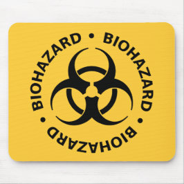 Biohazardvarning Musmatta