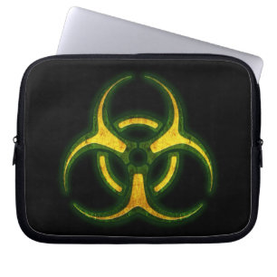 BiohazardZombievarning Laptop Sleeve