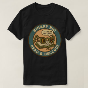 Bioinformatikdetektiv knäcker den binära koden t shirt