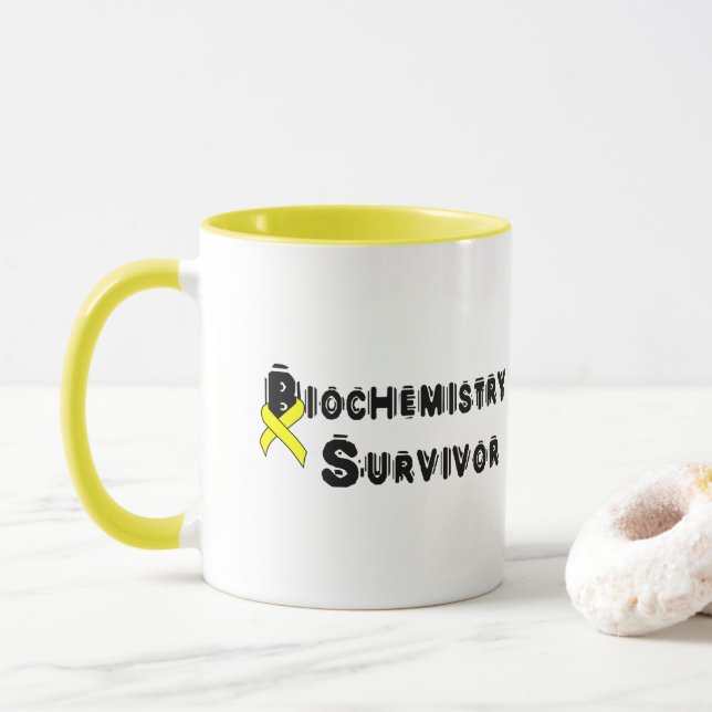 Biokemi Survivor Mugg (Med munk)