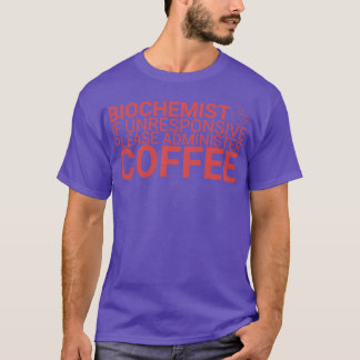 Biokemistisk kaffebiokemi 12 t shirt