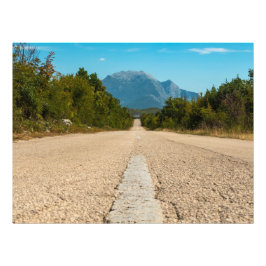 Biokovo-bergen - Kroatien Fototryck