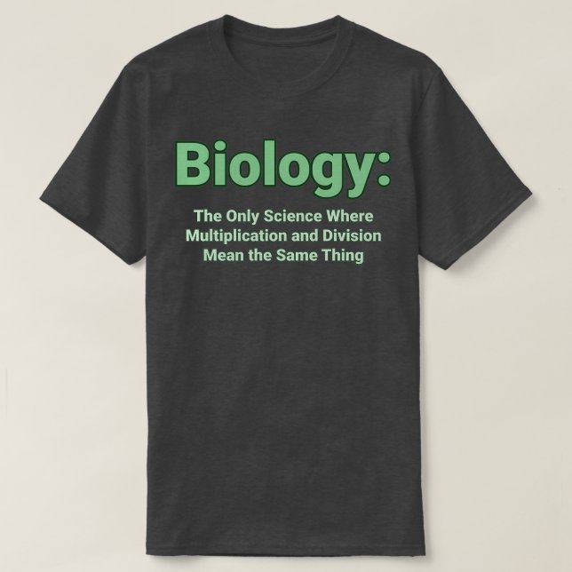 Biolog1 2 t shirt (Design framsida)